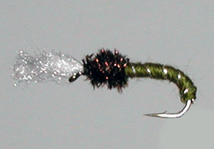 Best flies for brown trout - buzzer