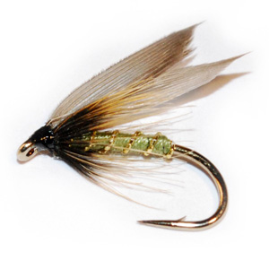 Best flies for brown trout - greenwells glory