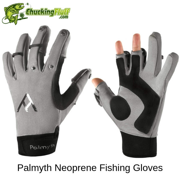 Mens Pro Climate Fishing Neoprene Gloves & Rubber Grips Fold Back  Thumb/Finger