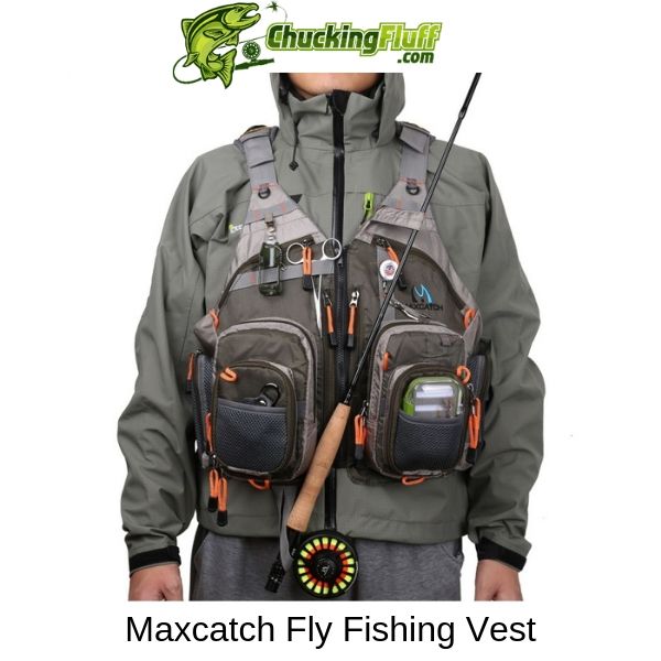 Kylebooker Fly Fishing Backpack & Vest Combo- Premium Fishing Tackle Vest  For Men & Women- Upgraded Design Adjustable Fly Fishing Accessory For