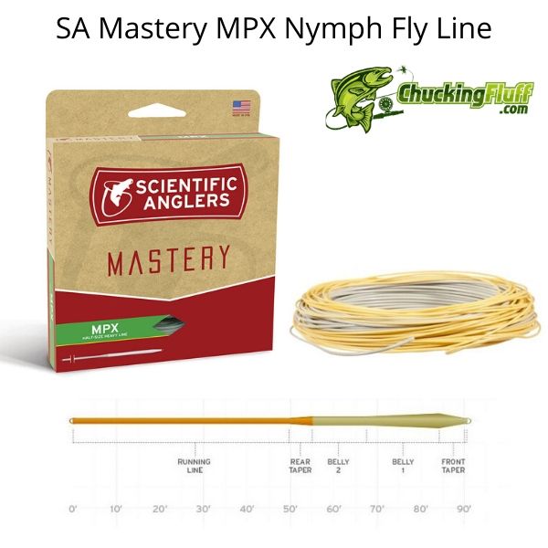 SA Mastery MPX Nymph Fly Line