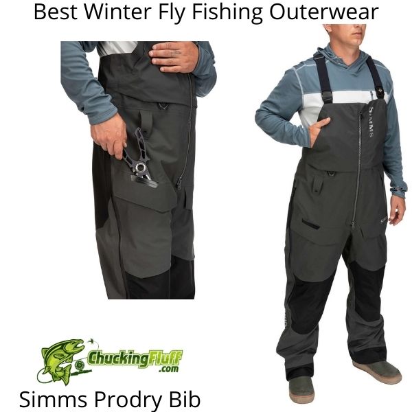 Best Winter Fly Fishing Jackets - Simms Prodry Bib