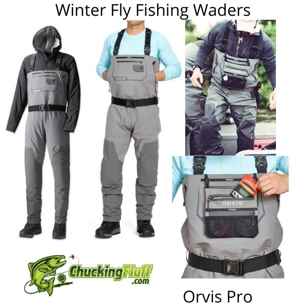 Winter Fly Fishing Waders - Orvis Pro