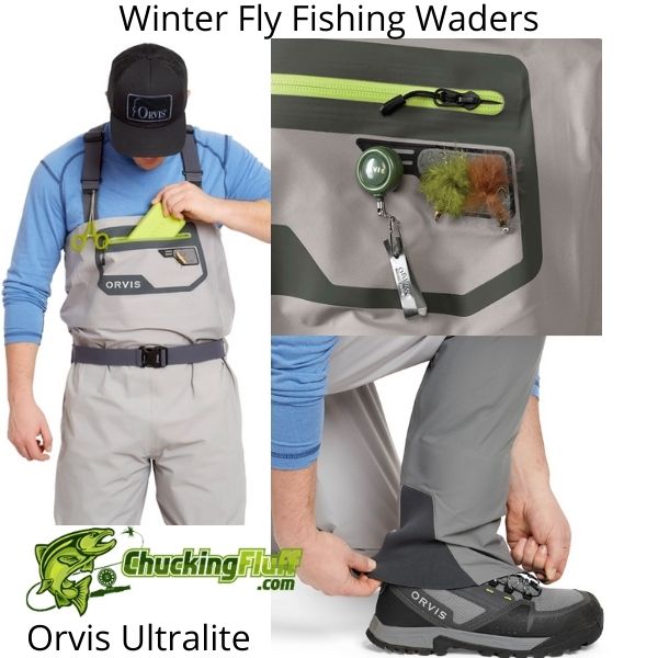 Winter Fly Fishing Waders - Orvis Ultralite