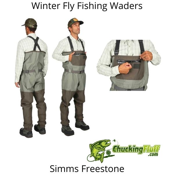 Winter Fly Fishing Waders - Simms Freestone