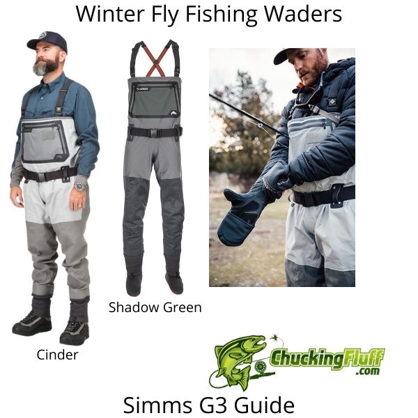Winter Fly Fishing Waders - Simms G3 Guide