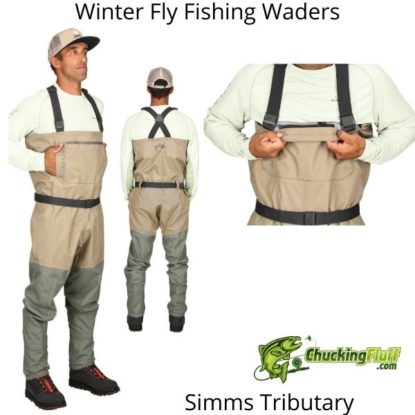 Winter Fly Fishing Waders - Simms Tributary