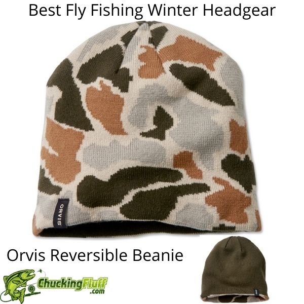 Best Fly Fishing Winter Headgear - Orvis Reversible Beanie