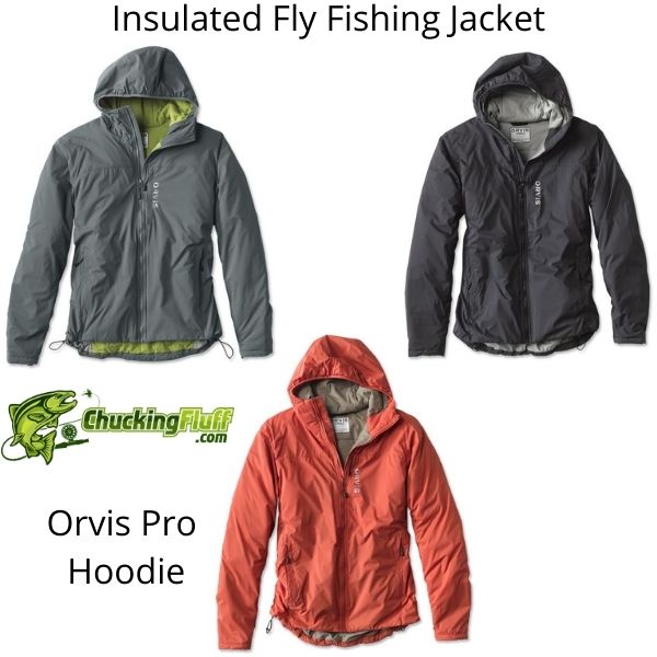 Insulated Fly Fishing Jacket - Orvis Pro Hoodie