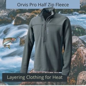 Orvis Mens Pro Half-Zip Fleece Review – Traps Heat in 2024