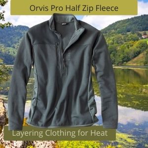 Orvis Men's Pro Half-Zip Fleece