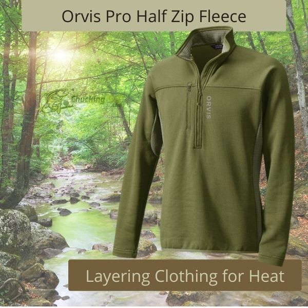 Orvis Pro Half Zip Fleece