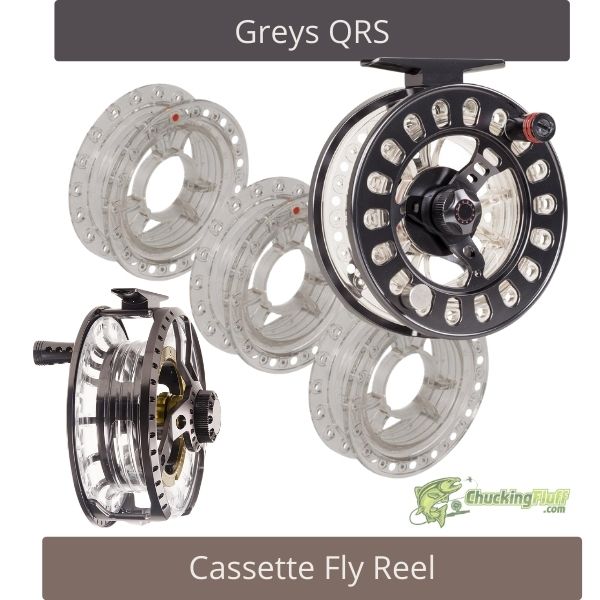 Aventik ECO Cassette CNC Machined Aluminium 5/7 Fly Reel with Two