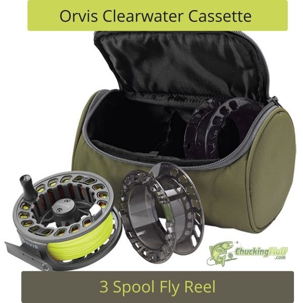 Snowbee Spectre #7/8 3 Spools Cassette Fly Reel - Black, One Size :  : Sports & Outdoors