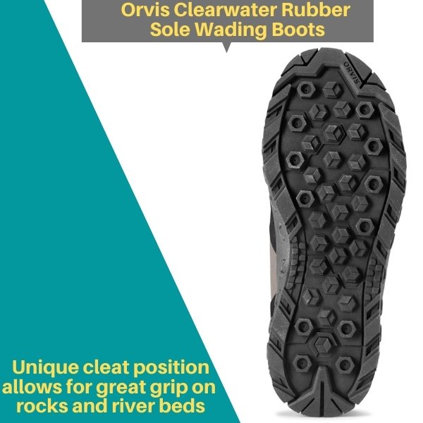 Orvis Clearwater Rubber Sole Boots